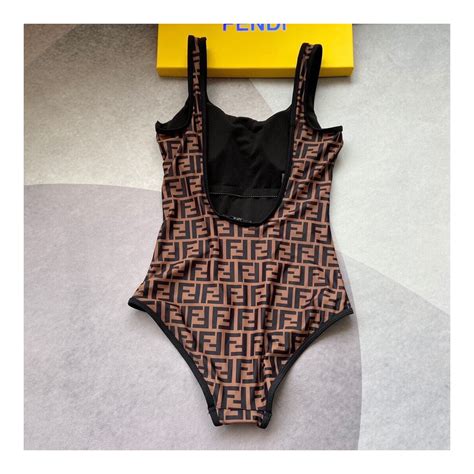 fendi swimsuit triangle|Bikinis & One piece FENDI Women's .